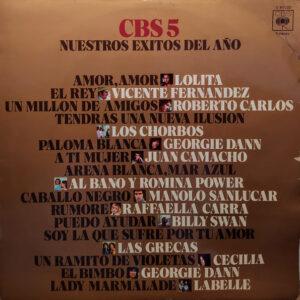 Various - CBS 5 Nuestros Exitos Del Año-0