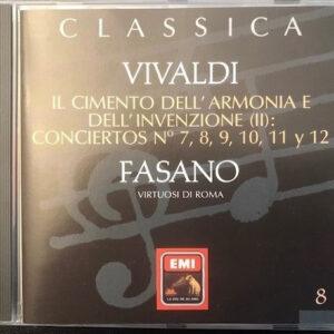 Antonio Vivaldi - Renato Fasano, Virtuosi Di Roma "Collegium Musicum Italicum" - Il Cimento Dell'Armonia E Dell'Invenzione (II):Conciertos Nº 7,8,9,10,11 y 12-0