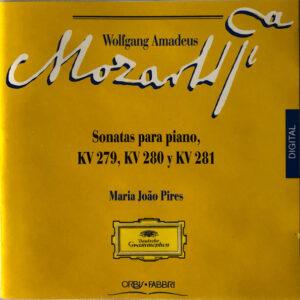 Wolfgang Amadeus Mozart, Maria João Pires - Sonatas Para Piano KV 279, KV 280 Y KV 281-0