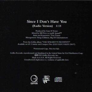 Guns N' Roses - Since I Don't Have You-0