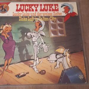 Lucky Luke (6) - Lucky Luke Und Der Weiße Reiter / Dicke Luft In Dalton-City-0