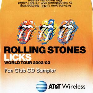 The Rolling Stones - Licks World Tour 2002/03 (Fan Club CD Sampler)-0