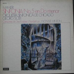 Gustav Mahler - Chicago Symphony Orchestra - Georg Solti - Yvonne Minton - Sinfonia No. 5 En Do Menor - Canciones de Des Knaben Wunderhorn-0