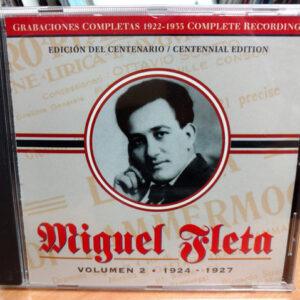 Miguel Fleta - Grabaciones Completas 1922-1935 Complete Recordings Volumen 2-0