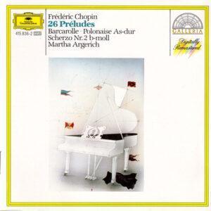 Frédéric Chopin / Martha Argerich - 26 Préludes · Barcarolle · Polonaise As-Dur · Scherzo Nr. 2 B-Moll-0