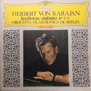 Herbert von Karajan, Ludwig van Beethoven, Berliner Philharmoniker - Sinfonias Nº 8-9-0