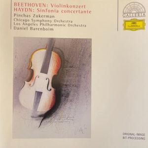 Ludwig van Beethoven / Joseph Haydn, Pinchas Zukerman, Chicago Symphony Orchestra, Los Angeles Philharmonic Orchestra, Daniel Barenboim - Violinkonzert / Sinfonia Concertante-0