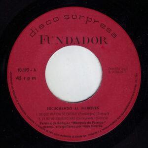 Porrina De Badajoz - Escuchando Al Marqués-0