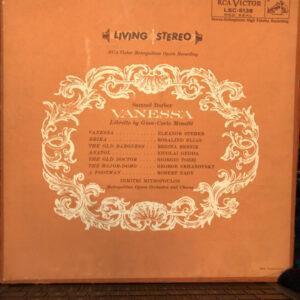 Samuel Barber, Gian Carlo Menotti, Eleanor Steber, Rosalind Elias, Regina Resnik, Nicolai Gedda, Giorgio Tozzi, George Cehanovsky, Robert Nagy (2), Dimitri Mitropoulos, The Metropolitan Opera House Orchestra And Metropolitan Opera Chorus - Vanessa-0
