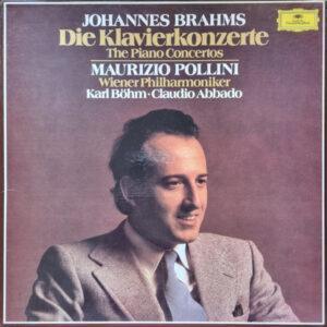 Johannes Brahms, Maurizio Pollini, Wiener Philharmoniker, Karl Böhm, Claudio Abbado - Die Klavierkonzerte-0
