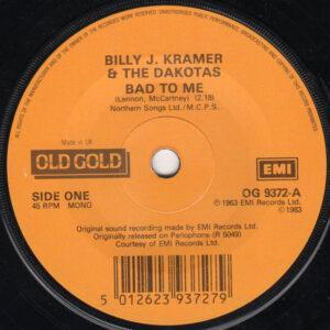Billy J. Kramer & The Dakotas - Bad To Me-0