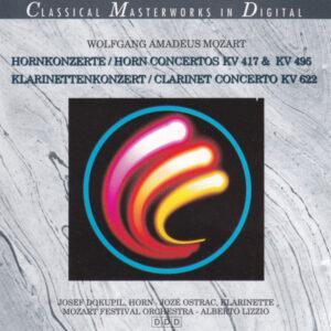 Wolfgang Amadeus Mozart - Josef Dokupil, Joze Ostranc, Mozart Festival Orchestra (2), Alberto Lizzio - Hornkonzerte = Horn Concertos KV 417 & KV 495 Klarinettenkonzert = Clarinet Concerto KV 622-0