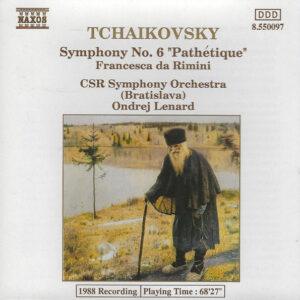 Pyotr Ilyich Tchaikovsky, Slovak Radio Symphony Orchestra, Ondrej Lenárd - Symphony No. 6 "Pathétique", Francesca Da Rimini-0
