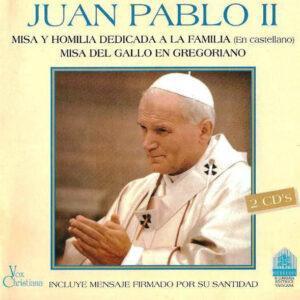 His Holiness Pope John Paul II - Misa Y Homilia Dedicada A La Familia (En Castellano / Misa Del Gallo En Gregoriano-0