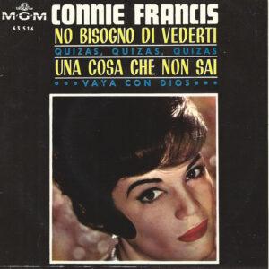 Connie Francis - No Bisogno Di Vederti-0