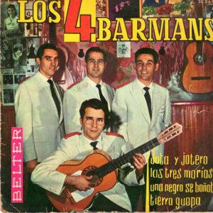 Los 4 Barmans - Jota Y Jotero / Las Tres Marías / Una Negra Se Bañaba / Tierra Guapa-0