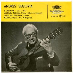 Andrés Segovia - Sardana / Vals Para Guitarra / Danza De Venezuela / Mazurca-0
