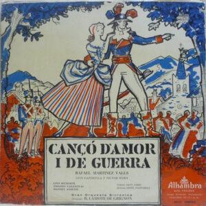 Rafael Martínez Valls - Cançó D'Amor I De Guerra-0