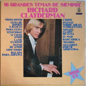 Richard Clayderman - 16 Grandes Temas De Siempre-0