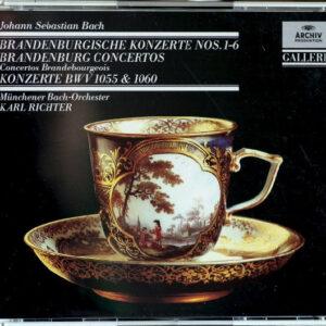 Johann Sebastian Bach, Münchener Bach-Orchester, Karl Richter - Brandenburg Concertos / Concertos BWV 1055 & 1060-0