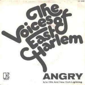 The Voices Of East Harlem - Angry / (We Are) New York Lightning-0