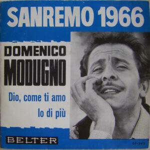 Domenico Modugno - Dio, Come Ti Amo / Io Di Più-0