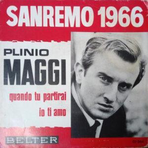 Plinio Maggi - Quando Tu Partirai / Io Te Amo-0