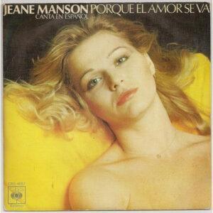 Jeane Manson - Canta En Español Porque El Amor Se Va-0