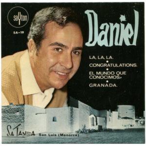 Daniel Clavero - La, La, La / Congratulations / El Mundo Que Conocimos / Granada-0