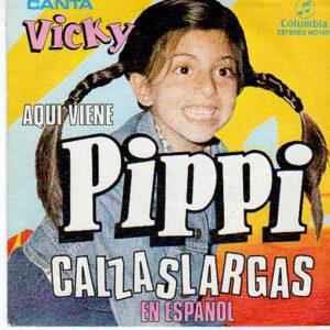 Vicky De La Calva - Aqui Viene Pippi Calzaslargas (En Español)-0