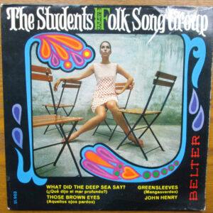The Students Folk Song Group - What Did The Deep Sea Say-0