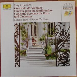 Joaquín Rodrigo - Narciso Yepes · Nicanor Zabaleta - Concierto De Aranjuez · Fantasía Para Un Gentilhombre · Concierto Serenata Para Harpa Y Orquesta-0