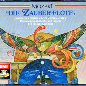 Wolfgang Amadeus Mozart - Gundula Janowitz ‧ Nicolai Gedda ‧ Lucia Popp ‧ Walter Berry ‧ Gottlob Frick ‧ Philharmonia Orchestra And Philharmonia Chorus, Otto Klemperer - Die Zauberflöte -0