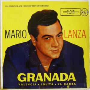 Mario Lanza Con Orquesta Dirigida Por Ray Sinatra - Granada-0