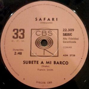 Grupo Safari - Coqueluche / Súbete A Mi Barco-0