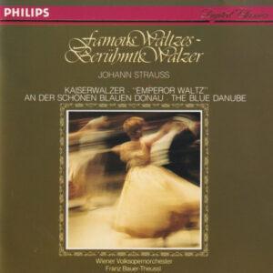 Johann Strauss Jr., Wiener Volksopernorchester, Franz Bauer-Theussl - Famous Waltzes - Berühmte Walzer-0