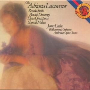 Francesco Cilea - Renata Scotto, Elena Obraztsova, Placido Domingo, Sherrill Milnes, Philharmonia Orchestra, The Ambrosian Opera Chorus, James Levine (2) - Adriana Lecouvreur-0