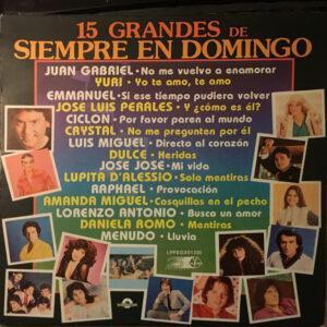 Various - 15 Grandes De Siempre En Domingo-0