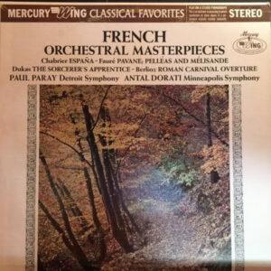 Various, Paul Paray, Antal Dorati, Detroit Symphony Orchestra, Minnesota Orchestra - French Orchestral Masterpieces-0