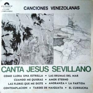 Jesús Sevillano - Canta Canciones Venezolanas-0