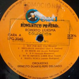 Roberto Ledesma - Romántico Primero...-0