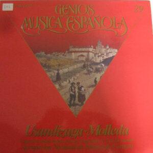 José María Usandizaga, José Muñoz Molleda, Agrupacion Nacional De Musica De Camara - Cuarteto Sobre Temas Vascos Op. 31* Cuarteto Nº1 En Fa Menor-0