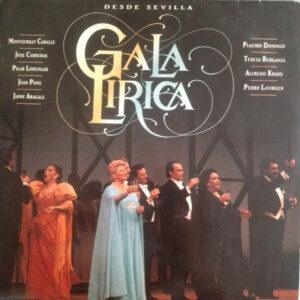 Montserrat Caballé, Placido Domingo, José Carreras, Teresa Berganza, Pilar Lorengar, Alfredo Kraus, Juan Pons, Pedro Lavirgen, Giacomo Aragall, Various - Gala Lirica-0