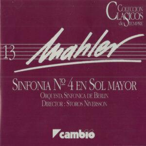 Gustav Mahler, Berliner Symphoniker, Stores Niversson - Sinfonía Nº 4 En Sol Mayor-0