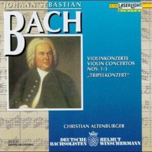 Johann Sebastian Bach / Deutsche Bachsolisten • Helmut Winschermann / Christian Altenburger - Violinkonzerte NOS. 1-3 "Tripelkonzert"-0