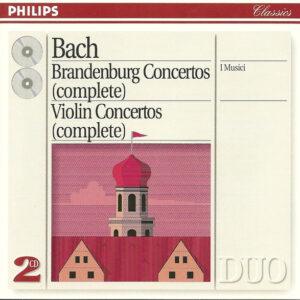 Johann Sebastian Bach, I Musici - Brandenburg Concertos (Complete), Violin Concertos (Complete)-0