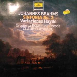 Johannes Brahms - Claudio Abbado, Staatskapelle Dresden - Sinfonia nº 3 • Variaciones Haydn-0
