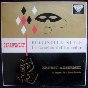 Igor Stravinsky - Ernest Ansermet, L'Orchestre De La Suisse Romande - Pulcinella Suite / La Canción Del Ruiseñor-0