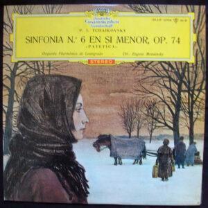 Pyotr Ilyich Tchaikovsky - Leningrad Philharmonic Orchestra, Evgeny Mravinsky - Sinfonía N.°6 En Si Menor, Op.74 "Patetica"-0