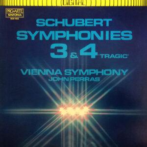 John Perras, Wiener Symphoniker, Franz Schubert - Symphonies 3 & 4 "Tragic"-0